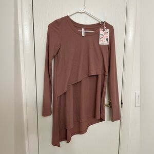 Latched Mama pink Nursing Shirt NWT XS